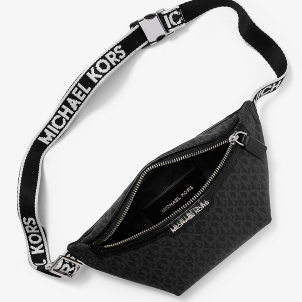 Michael Kors Cooper Mini Logo Belt Bag - Picture 3 of 5